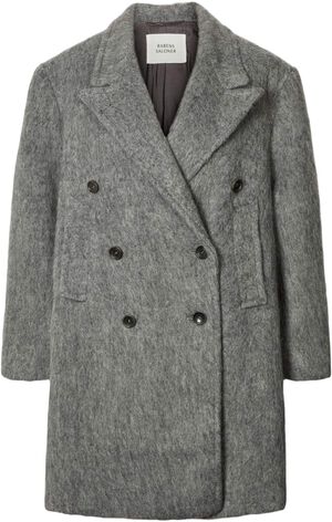 Fuzzy oversized coat - Leanna