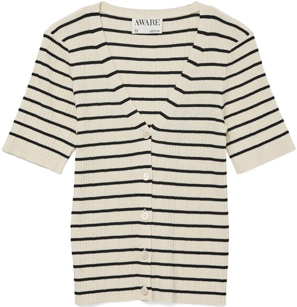 VMREBECCA 2/4 V-NECK SHORT CARDIGAN