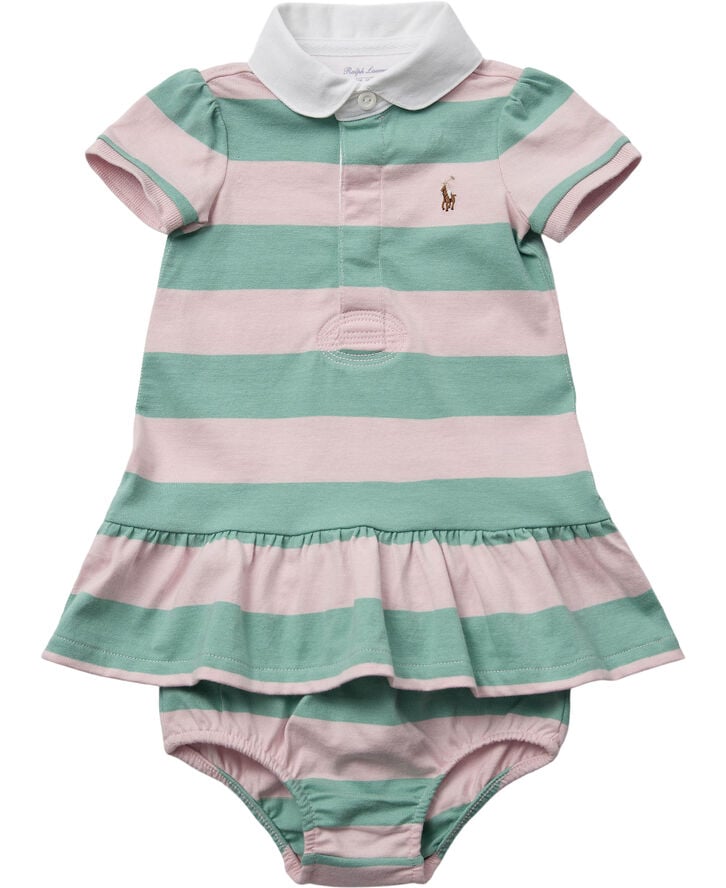 Striped Rugby Dress & Bloomer
