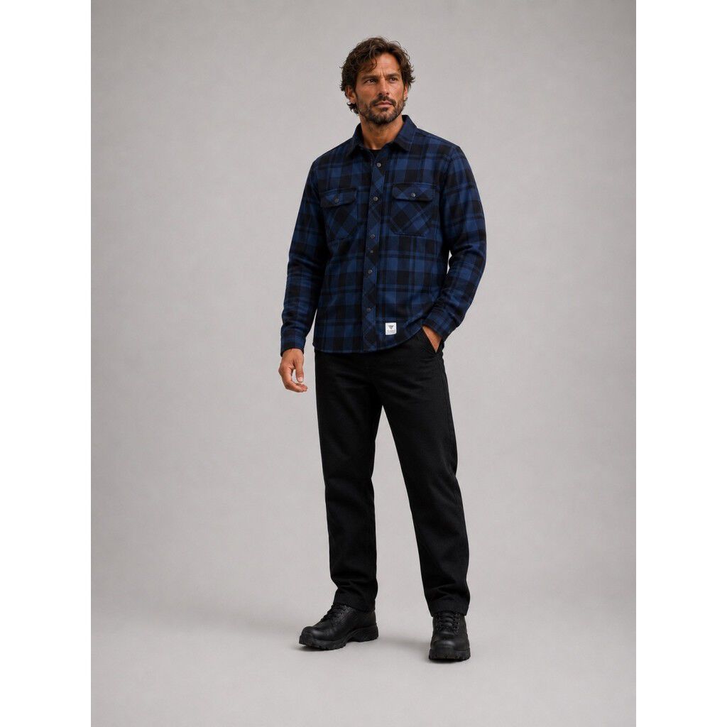 New Adrian cotton check shirt