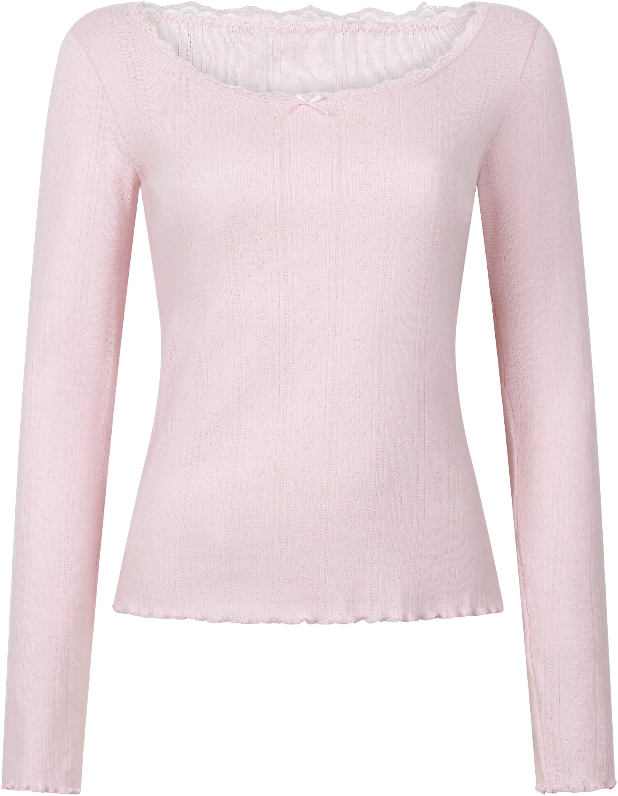 Pyjama top Pointelle