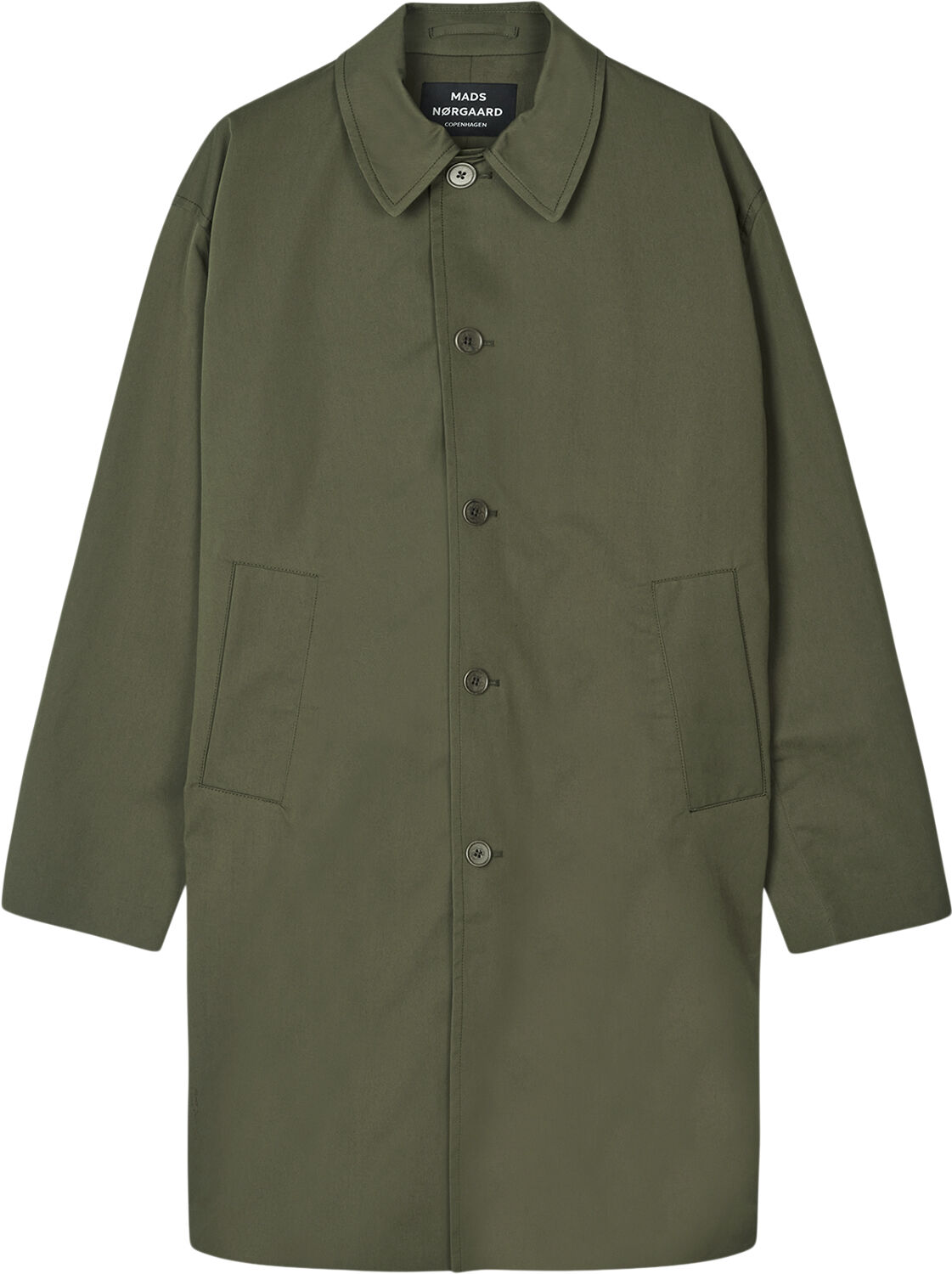 Repellent Twill Curtis Coat