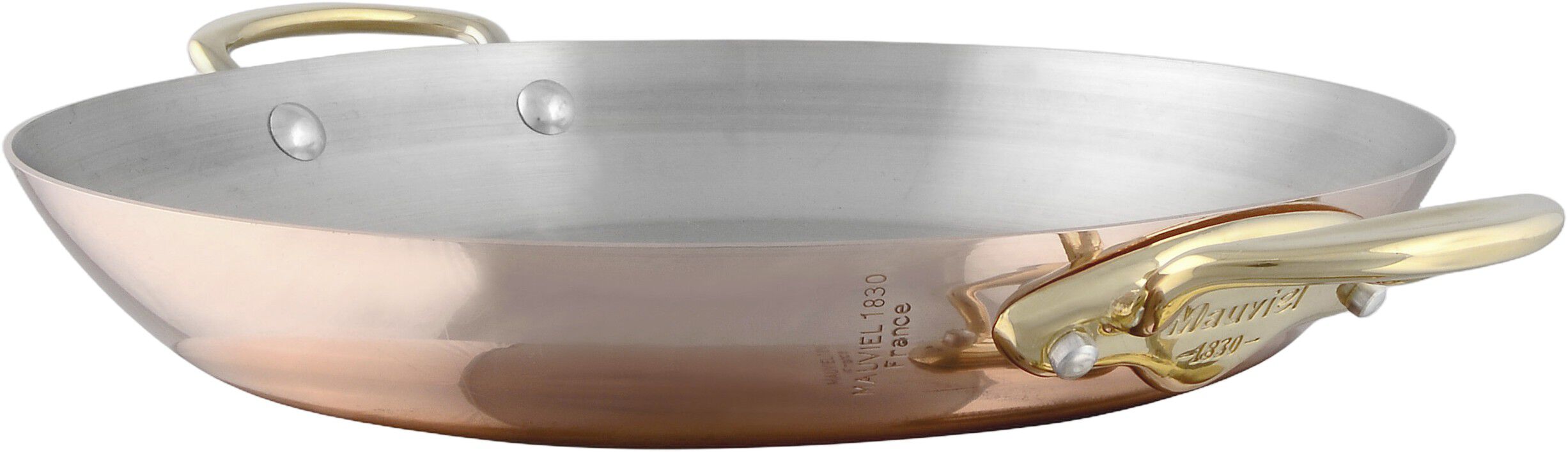 Panna med 2 handtag M'150B 1,8 liter 26 cm Koppar/St&aring;l