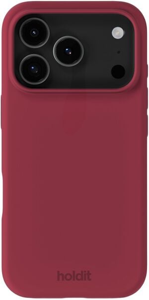 Silicone Case iPhone 17 Pro Red Velvet