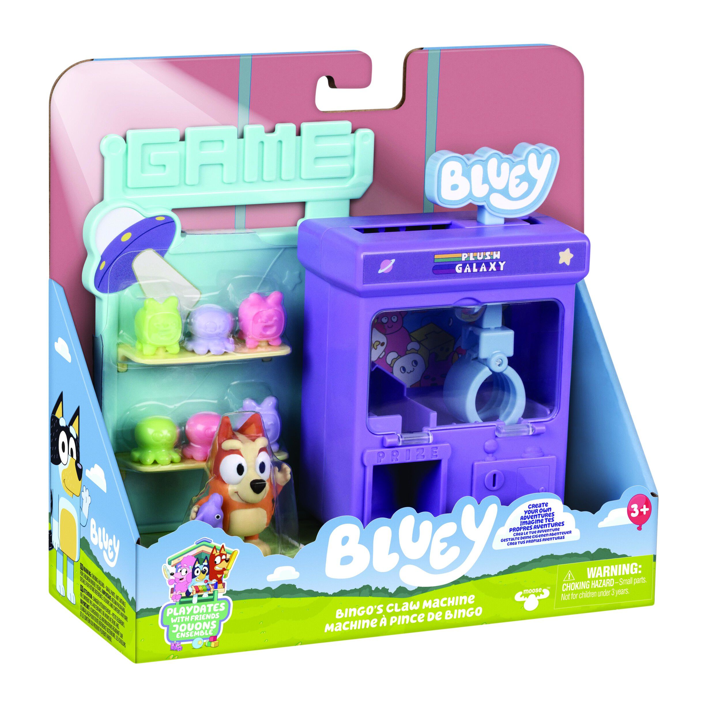 BLUEY MINI PLAYSET CLAW M