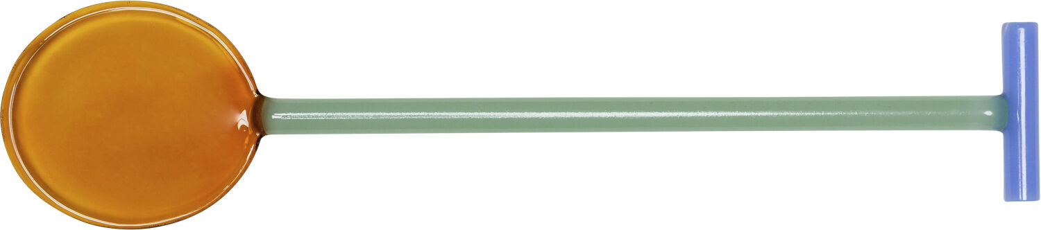 Crave Salatbestik Ravfarve/Lysegr&oslash;n/Bl&aring; s&aelig;t af 2