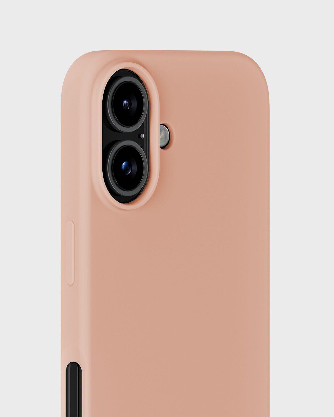 Silicone Case iPhone 16 Bare Pink