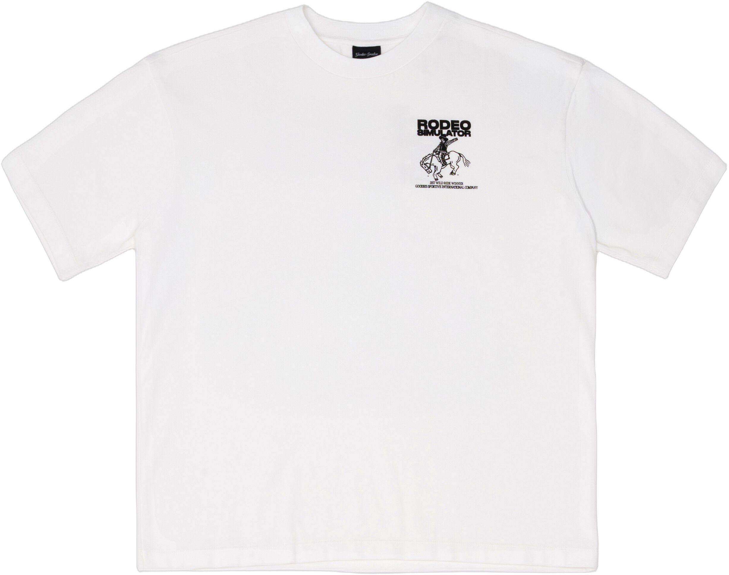 RODEO SIMULATOR WHITE TEE