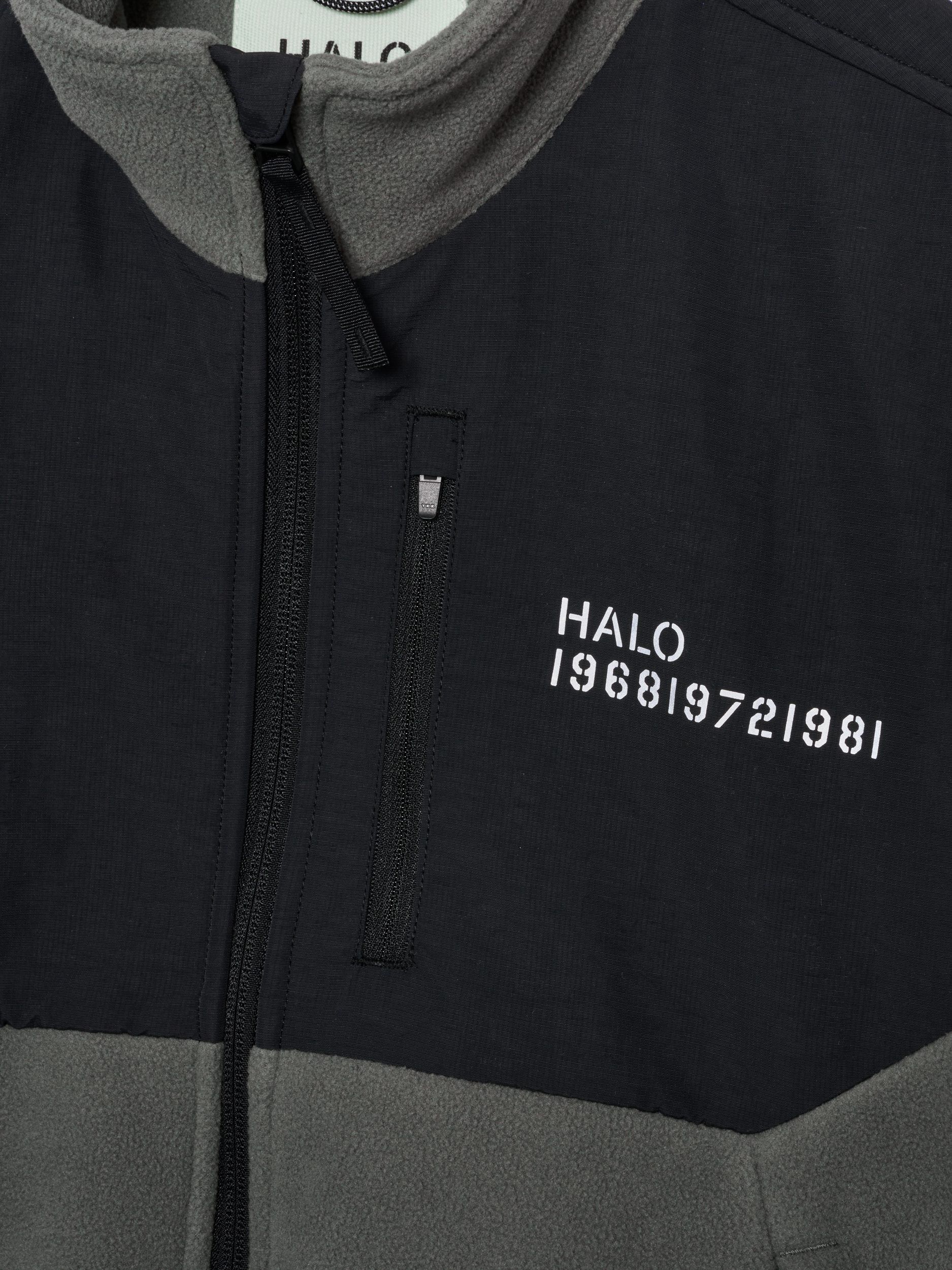 HALO BLOCKED ZIP FLEECE