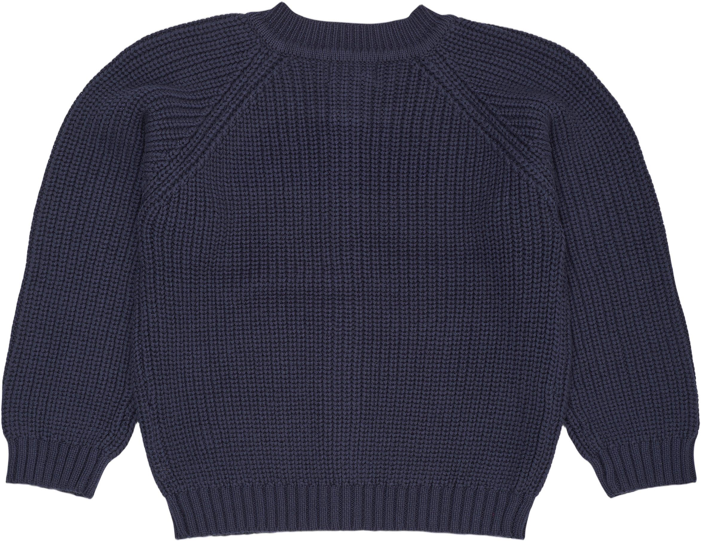 KNITTED CLASSIC RIB CARDIGAN