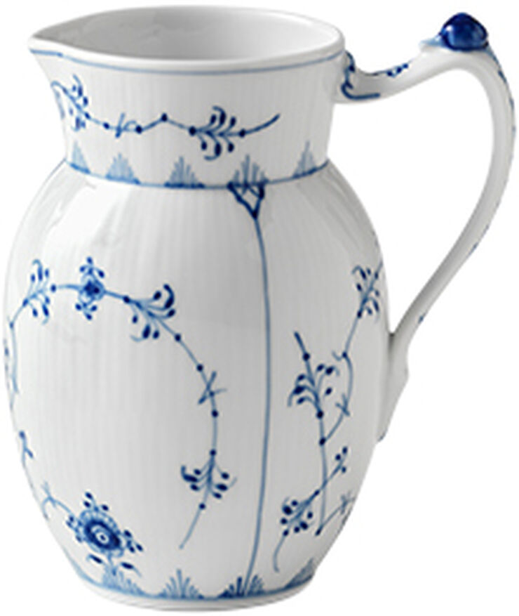 Blue Fluted Plain kanna 90 cl