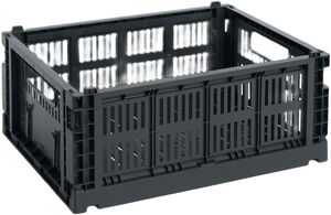 HAY Colour Crate-Medium-Charcoal