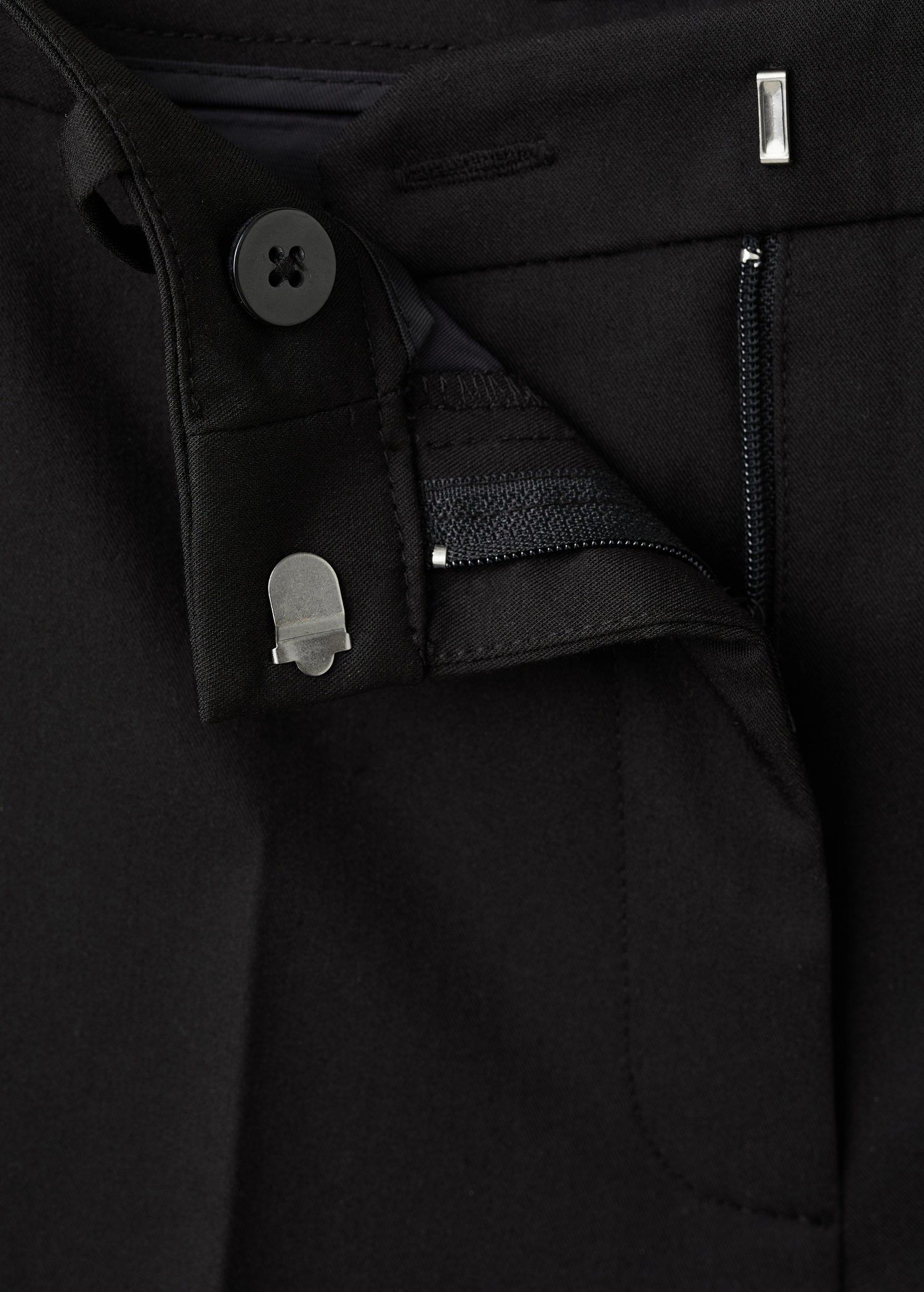 Straight suit trousers