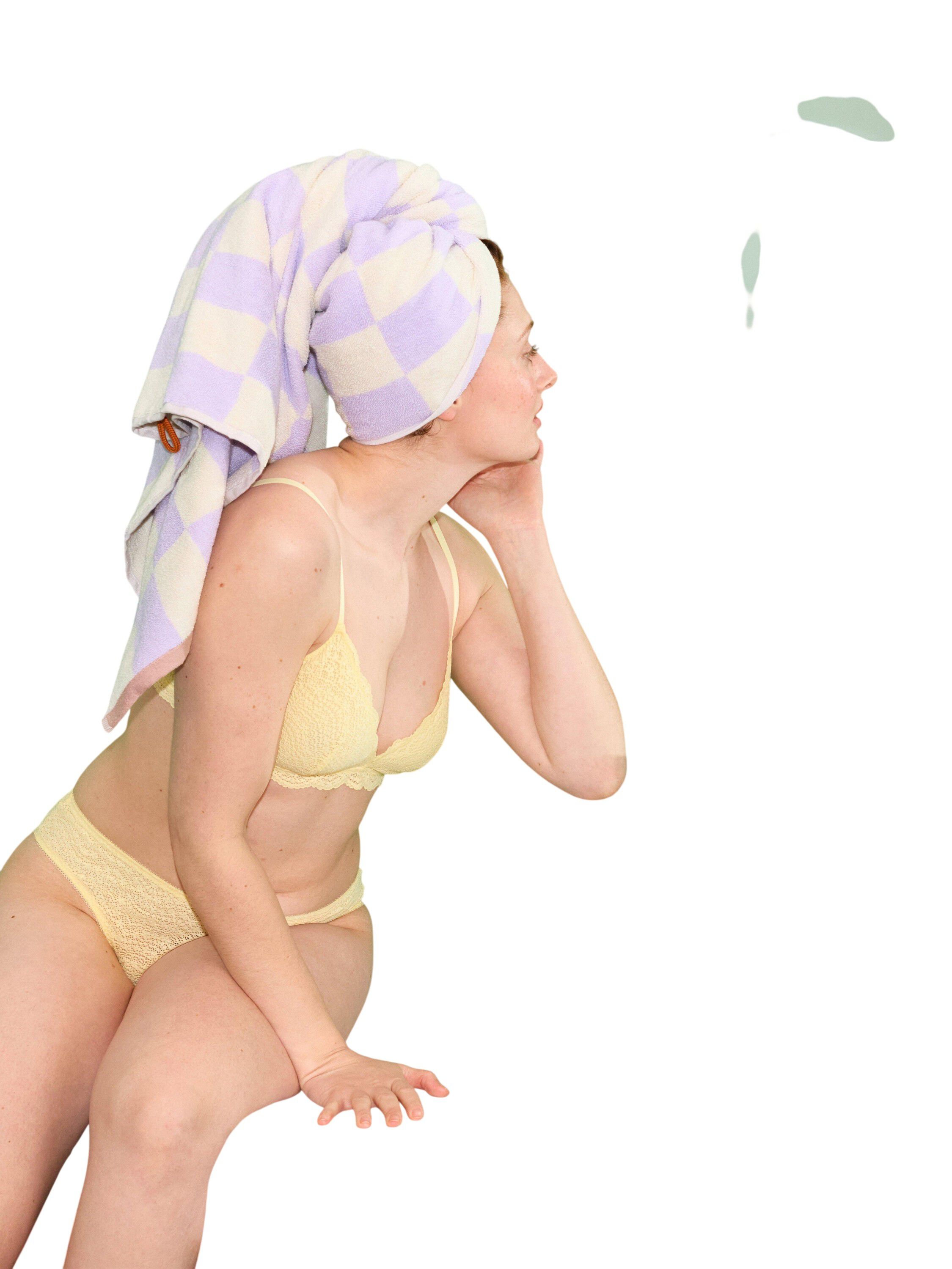 BH i myk blonde med smale skulderst