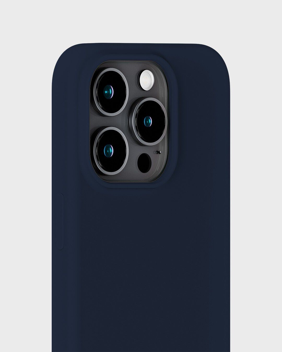 Silicone Case iPhone 15 Pro Midnight Blue