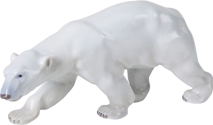 Figurine Isbjørn, gående 14 cm