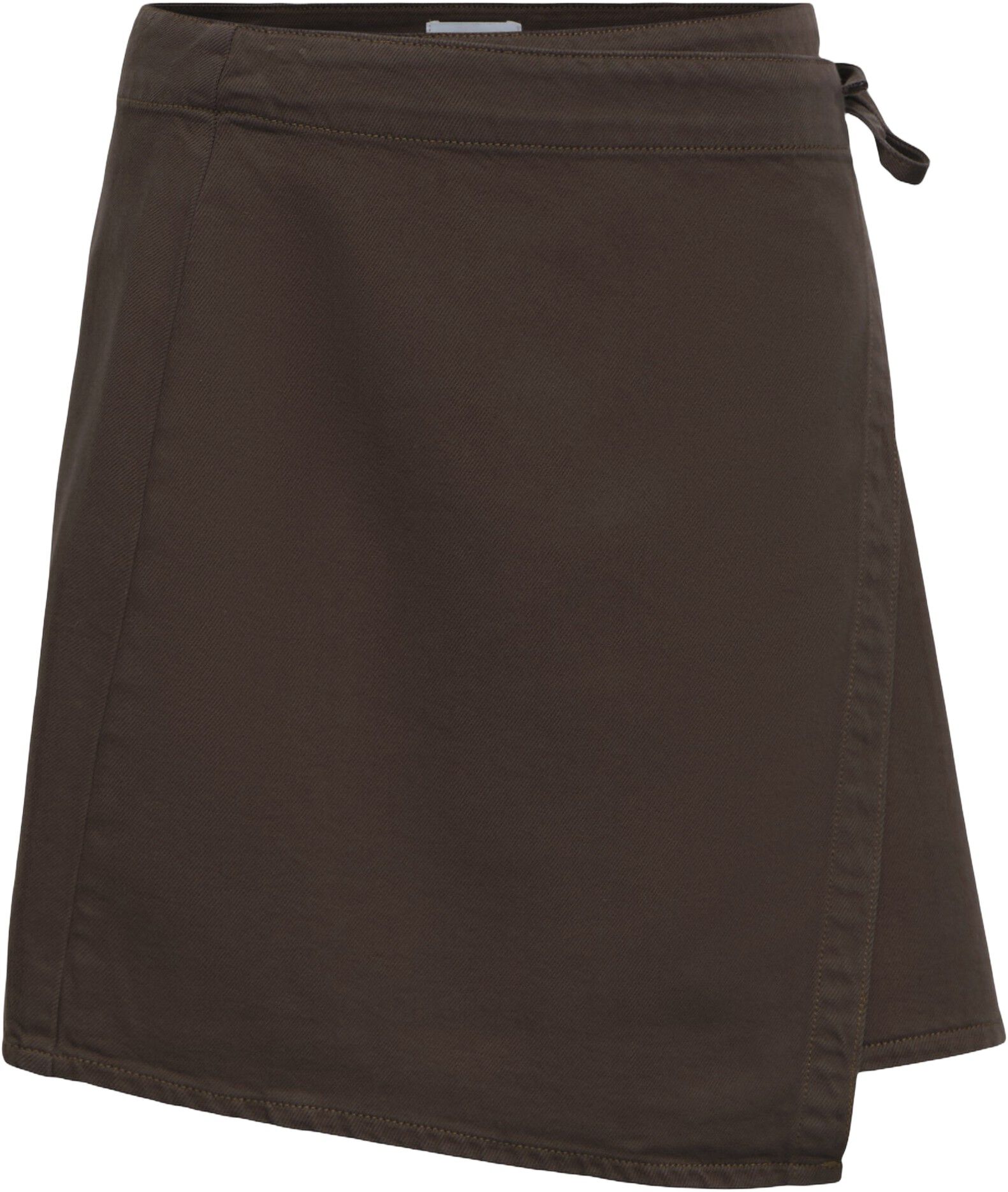 Objrosie Mw Denim Short Wrap Skirt Noos