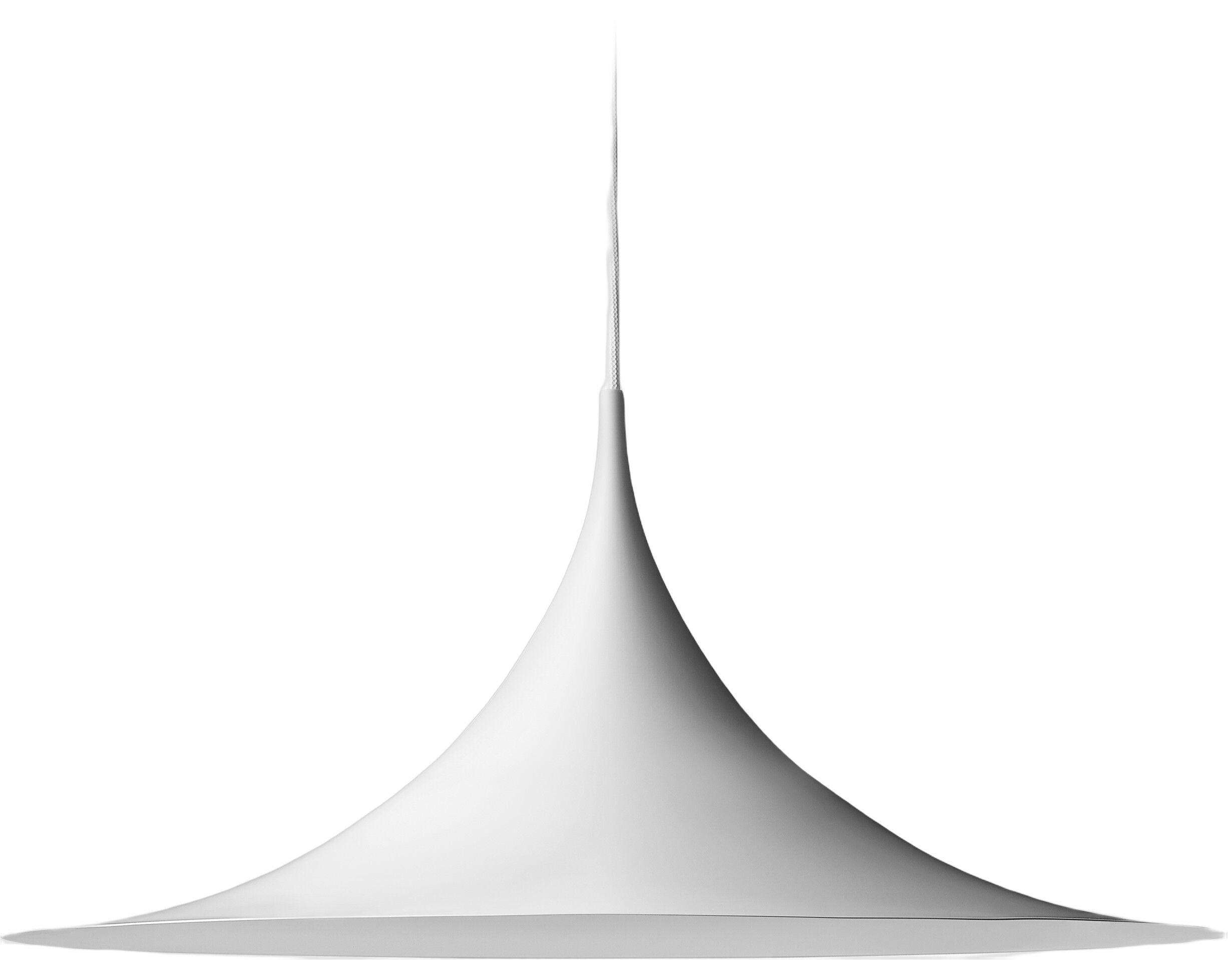 Semi Pendant - &macr;47 (Shade: White Semi Matt)