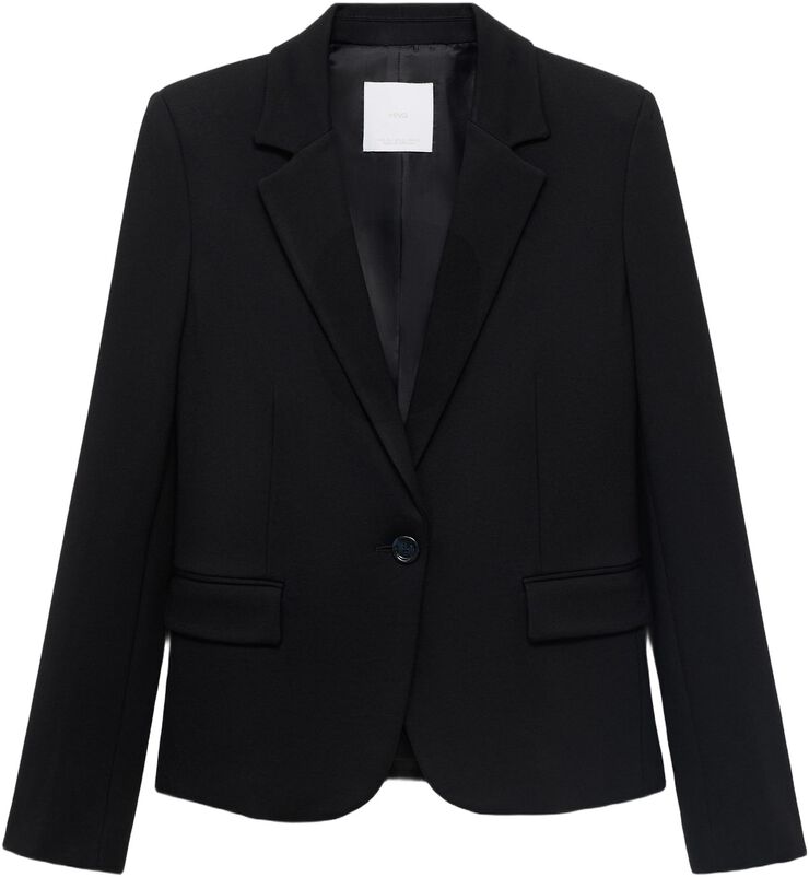 Fitted suit jacket
