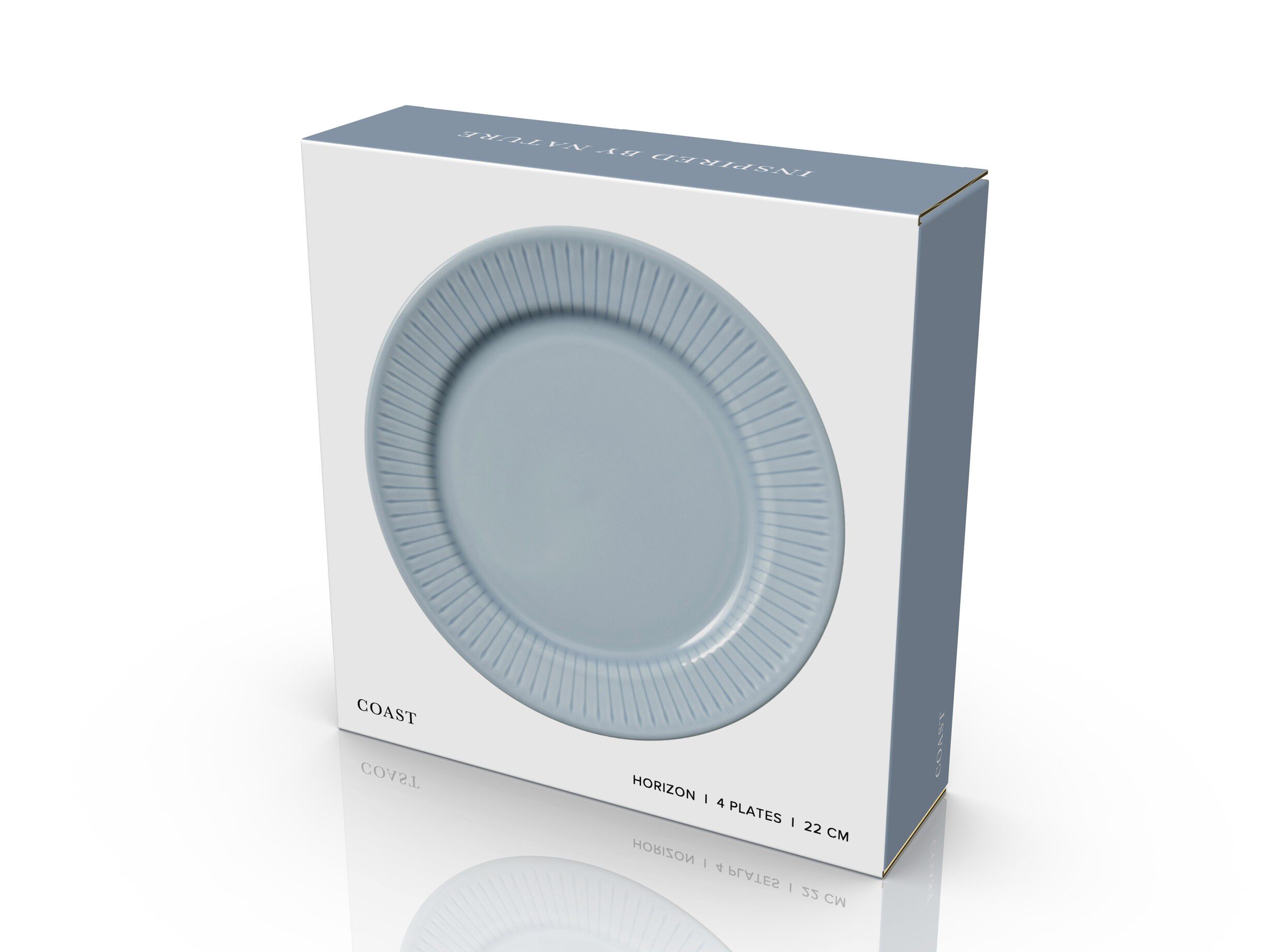 Lunchtallrik Horizon 22 cm 4 st Sea