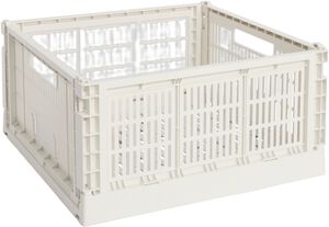 HAY Colour Crate-Large Square-Off-white
