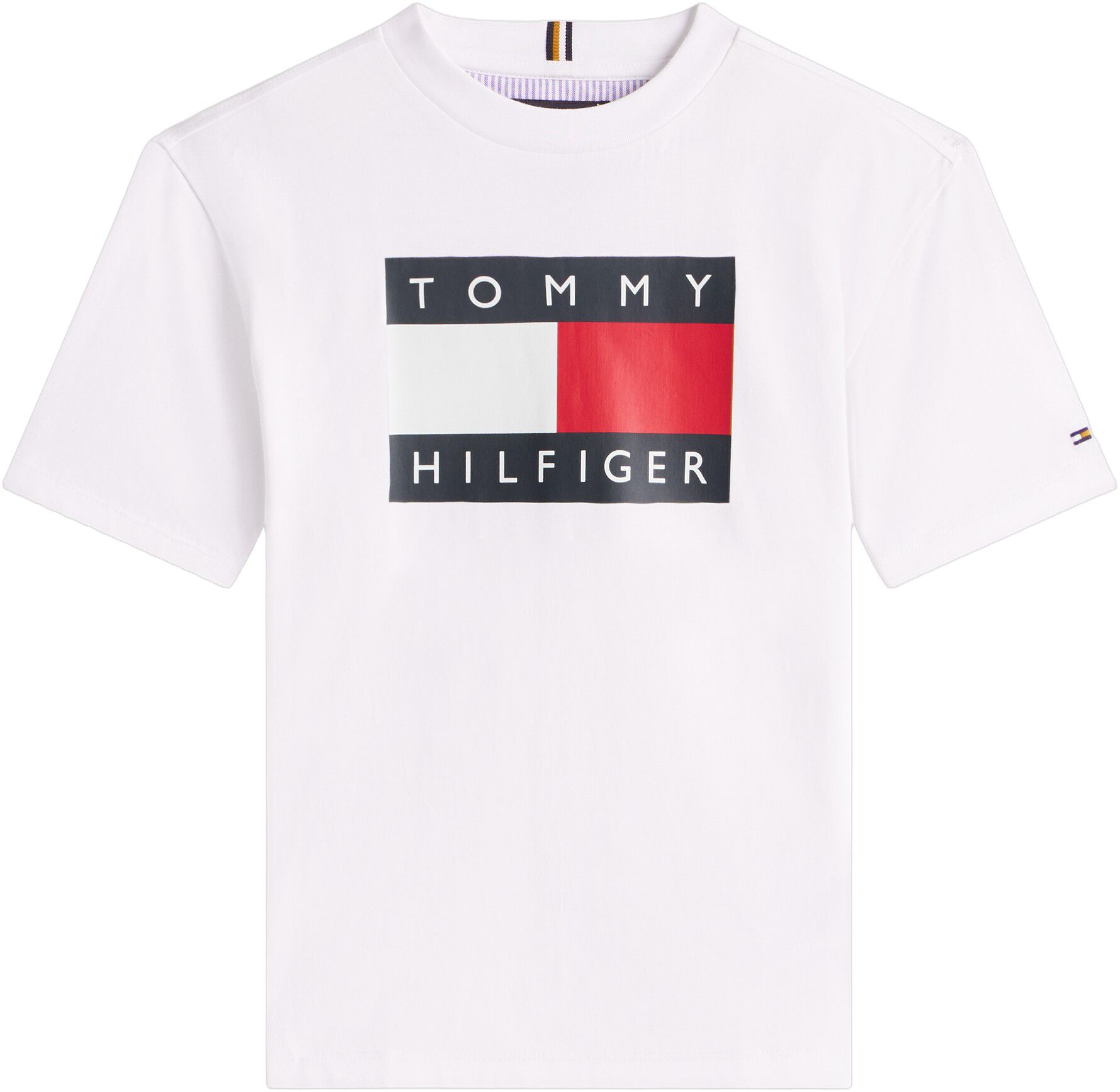 Heritage Flag Print Jersey T-Shirt