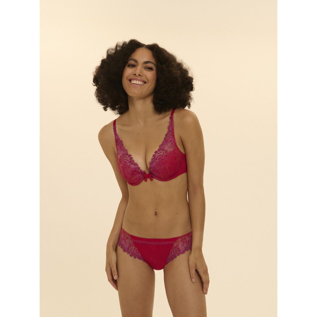 WISH Plunging push-up bra