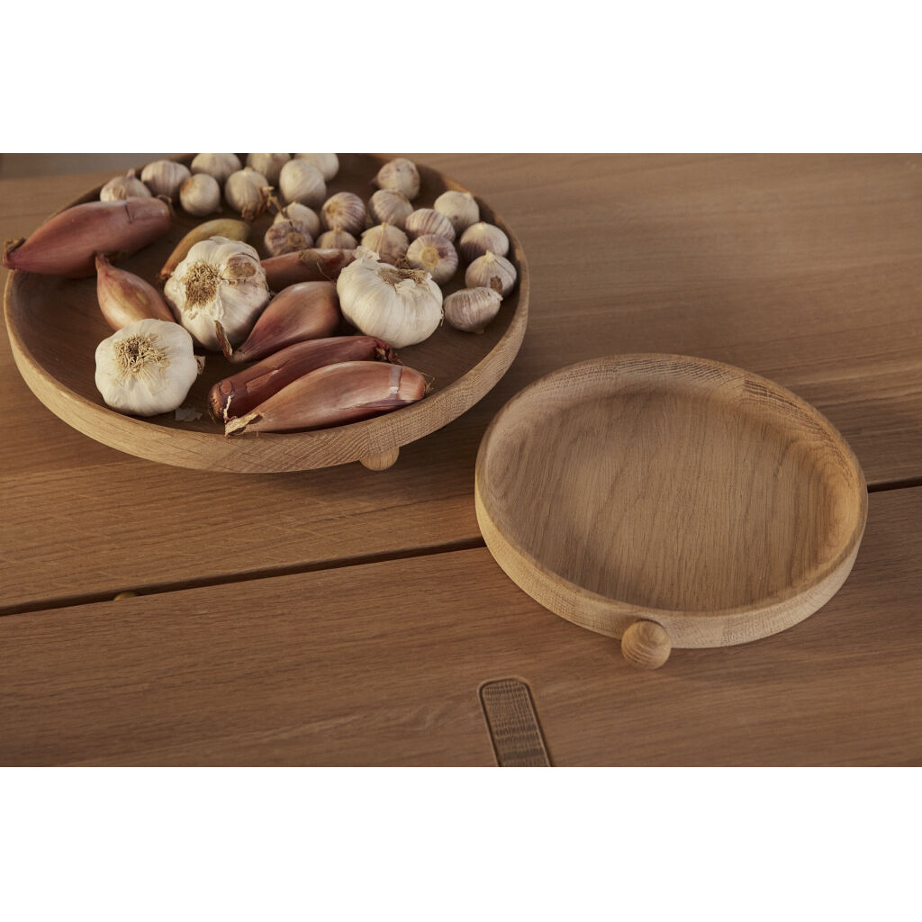 Inka Wood Tray Round - Small