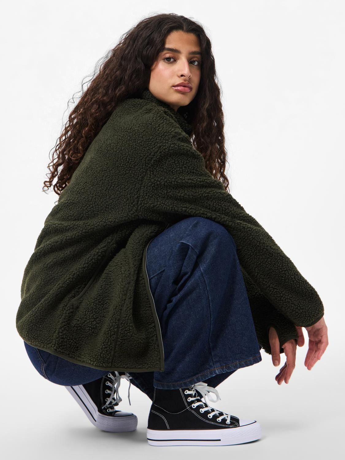 PCSADIA LS TEDDY JACKET NOOS BC