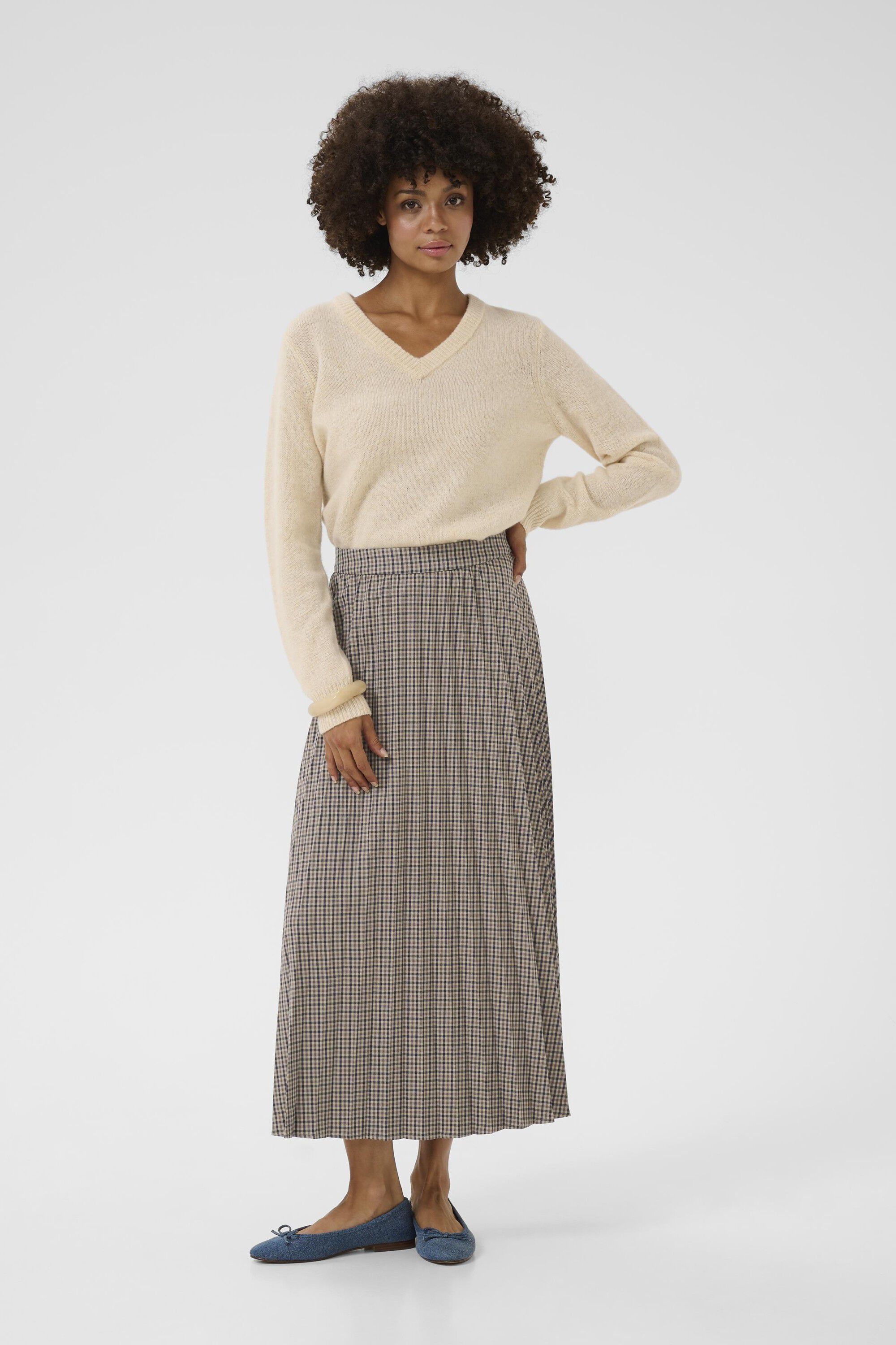 CUchecka long Skirt