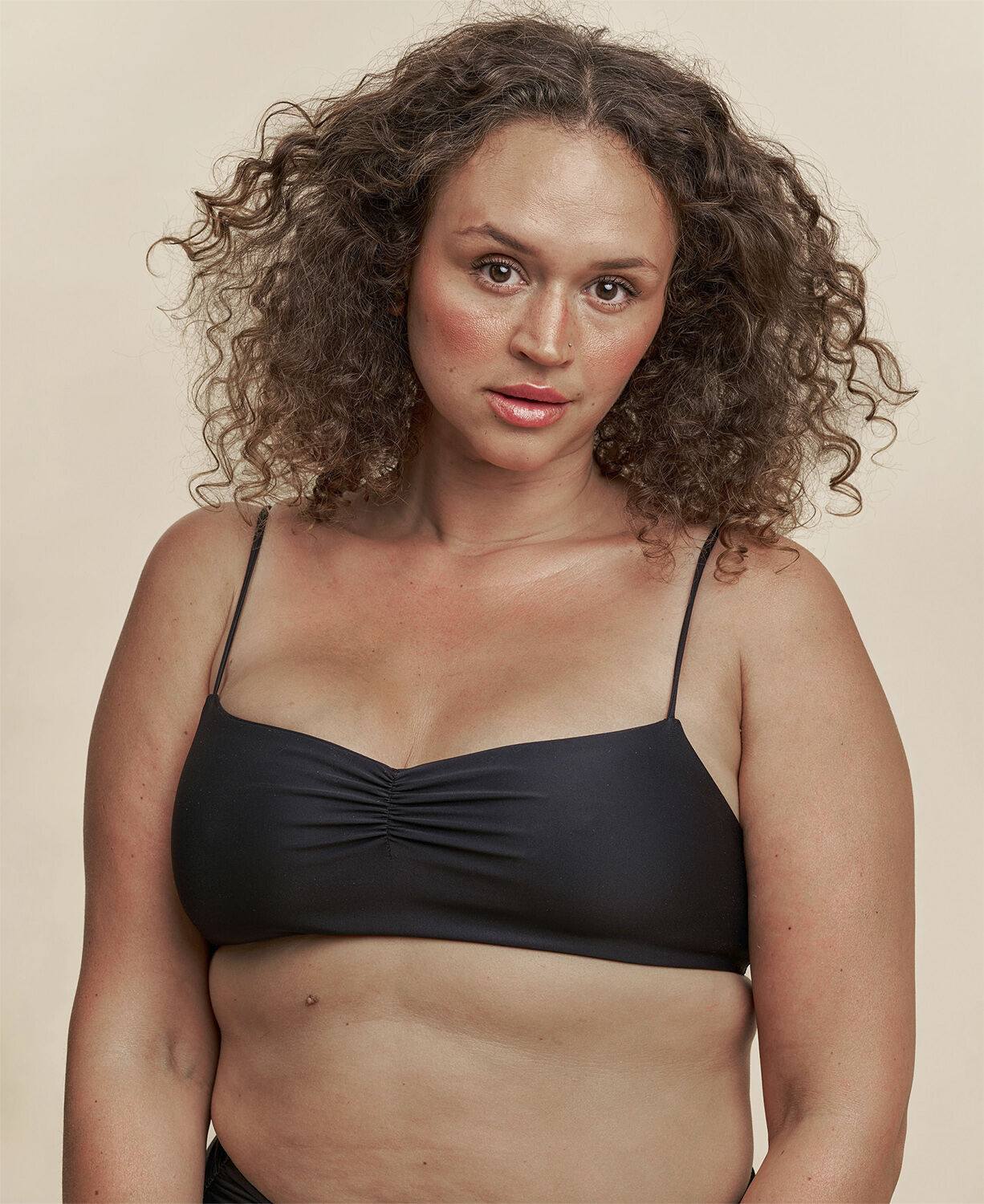 Cartel x Flow bikini top - Nero