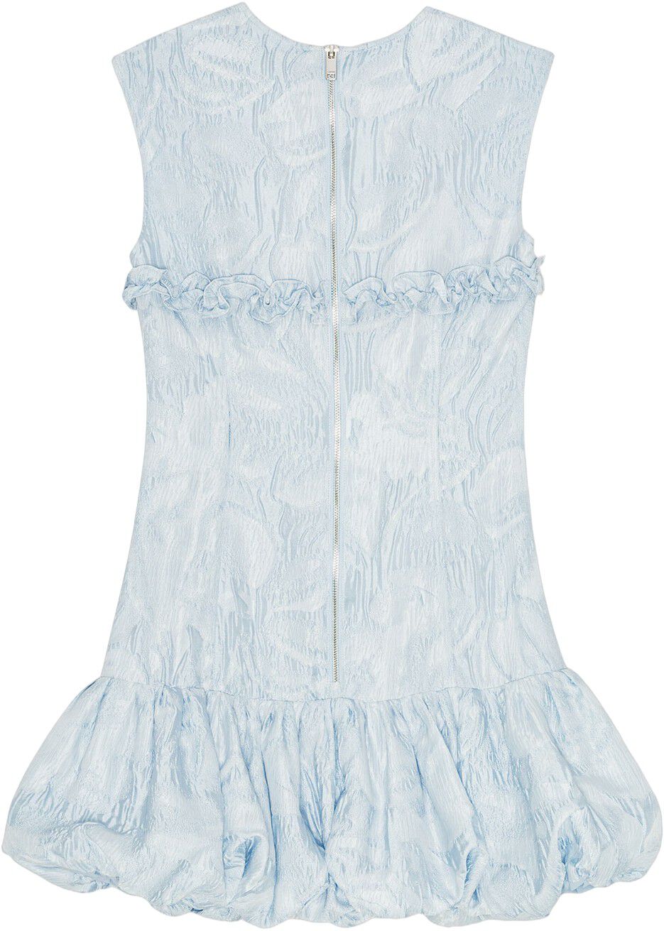 Textured Cloque Corset Mini Dress