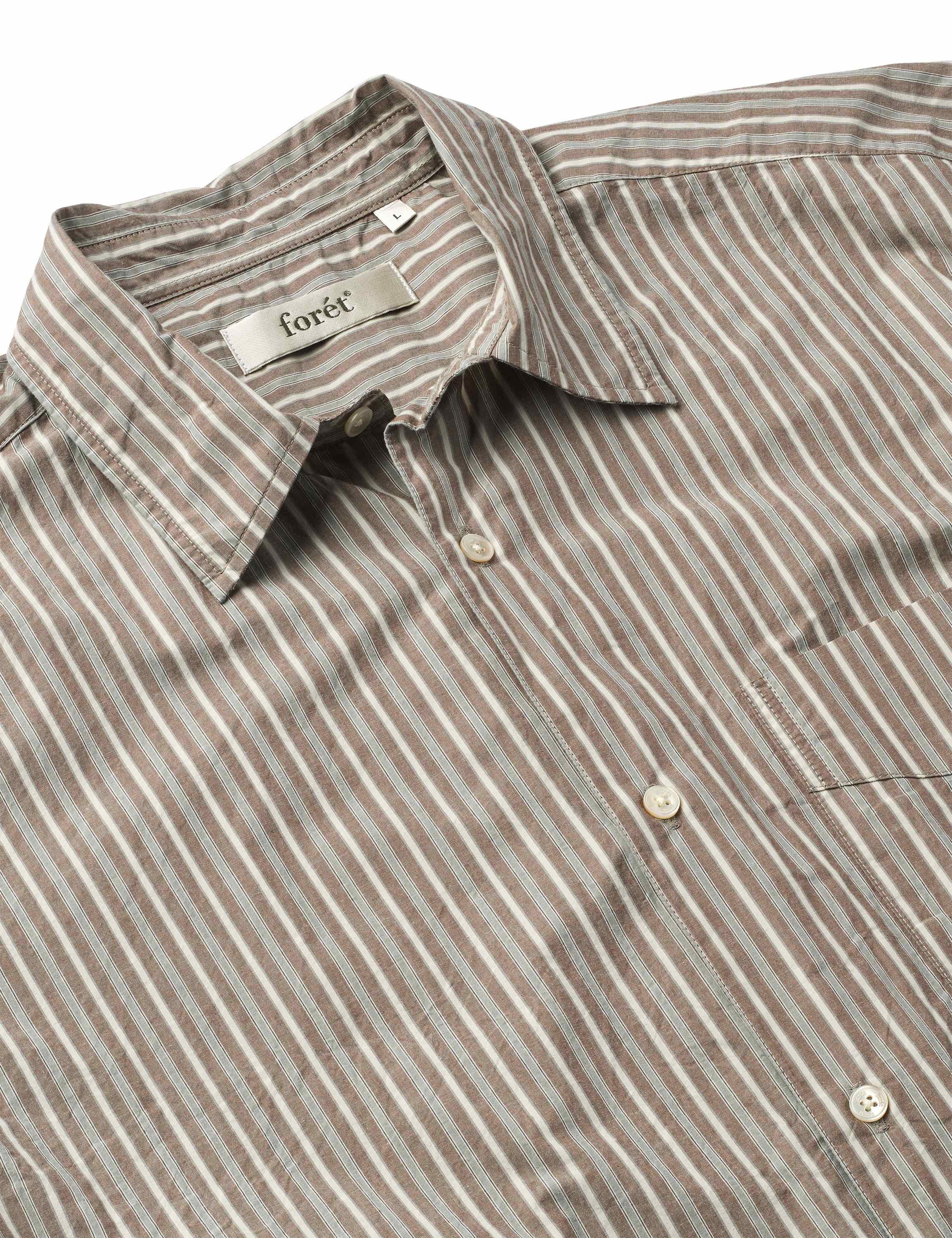 SURFACE TYPEWRITER STRIPE SHIRT