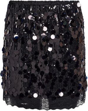 NMELVA NW SHORT SEQUIN SKIRT WVN