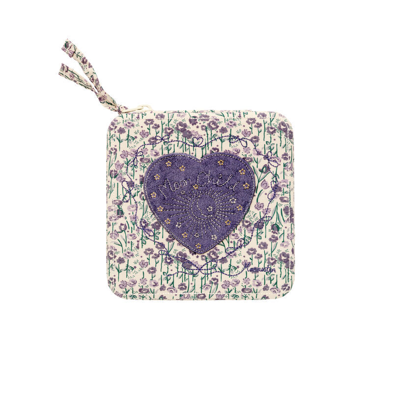 Amelia Jewelry Box Purple Heart