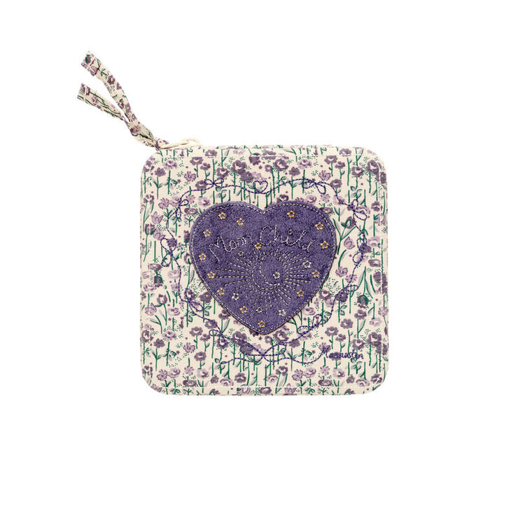 Amelia Jewelry Box Purple Heart