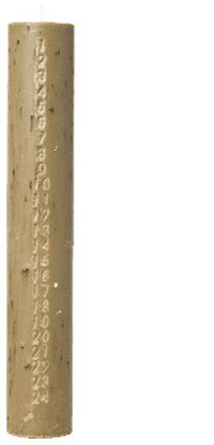 Mura Advent Candle - Ash Brown