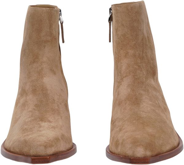 DULZURA - ANKLE SUEDE BOOTS WITH ZIPPER