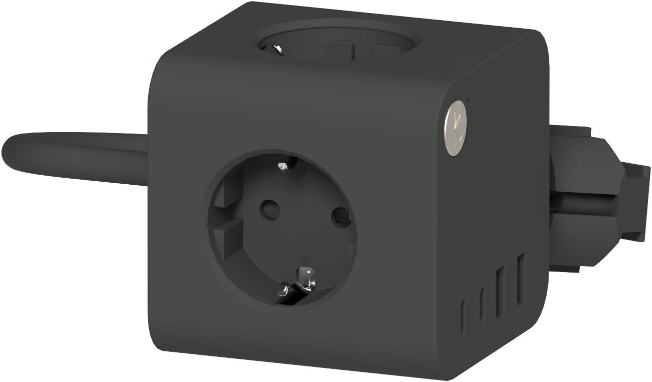 Ampie wired Kraftverk med flera uttag