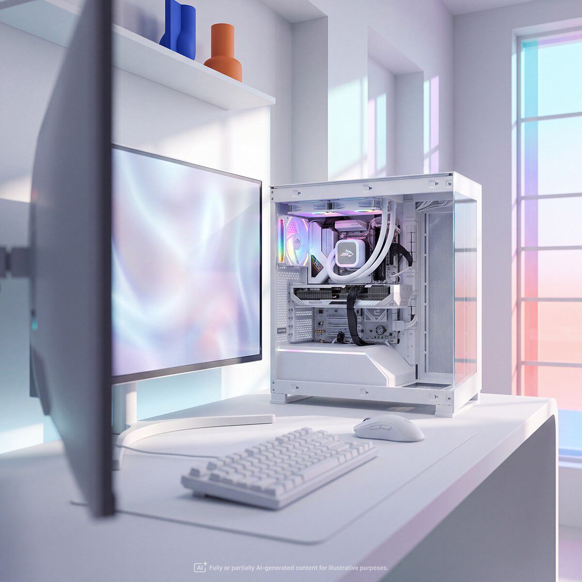 White Shark Massacre 9070 XT Gaming PC