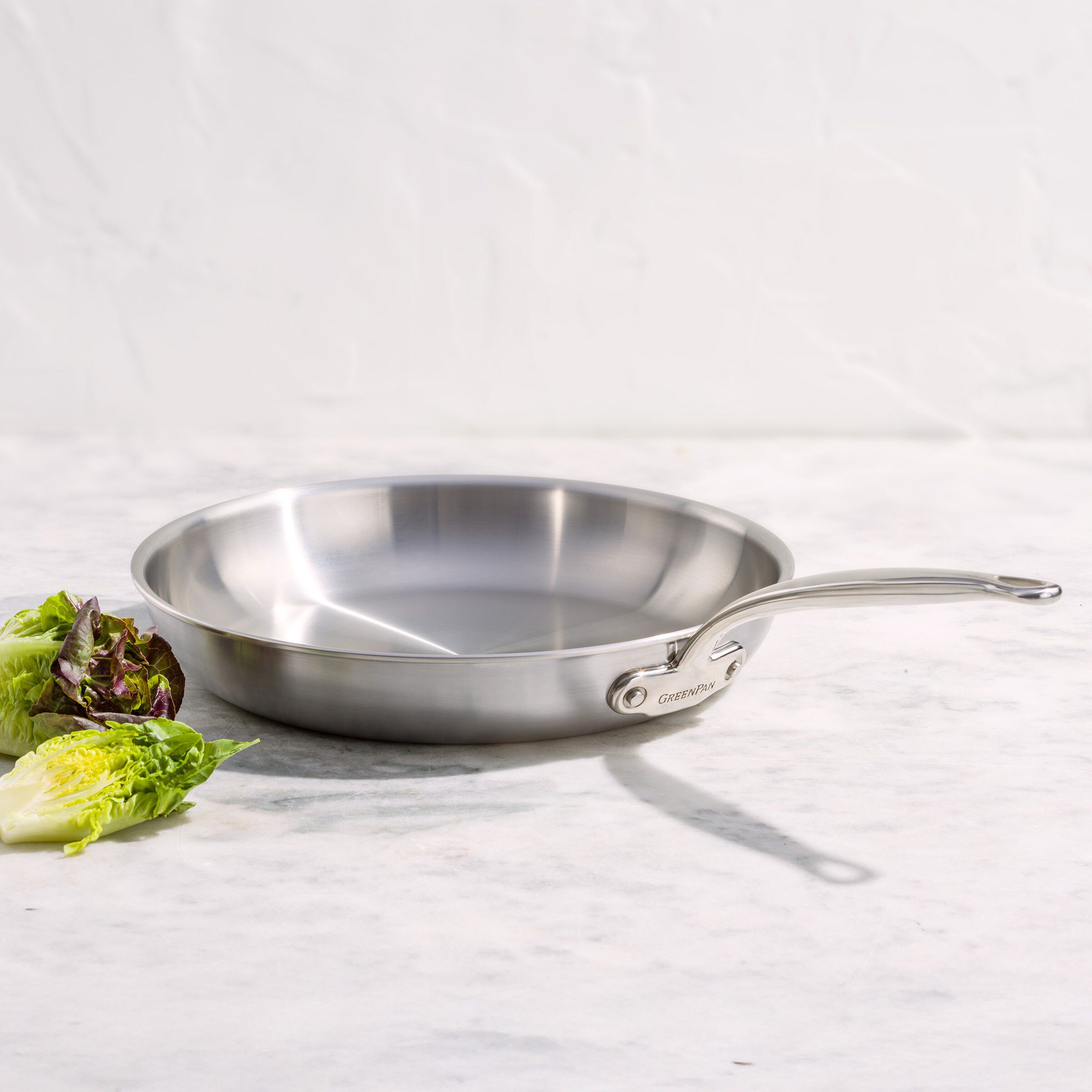 GreenPan Premiere 5PLY SS frypan 30cm