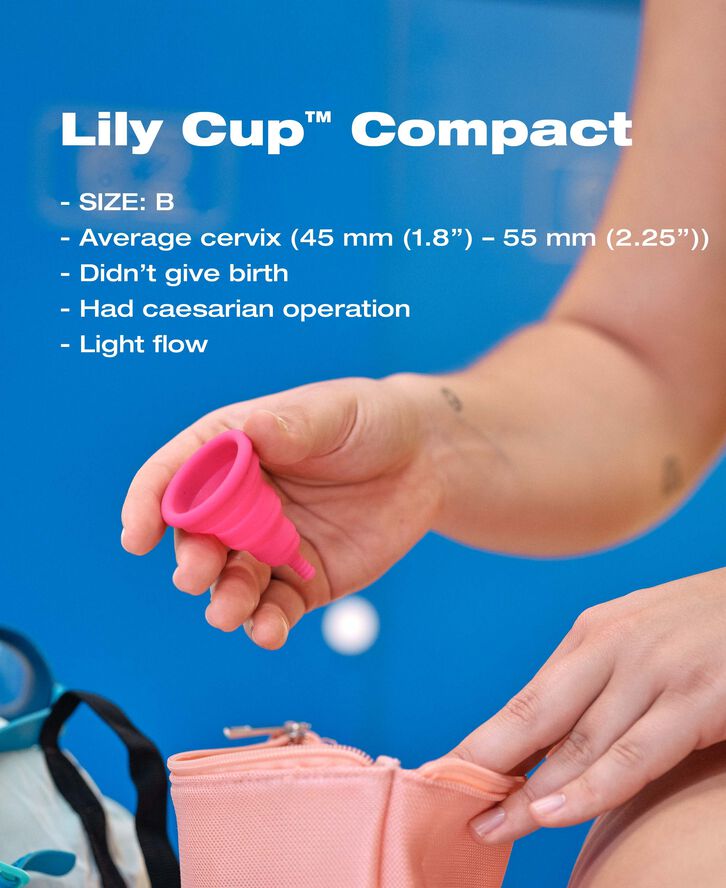 Lily Cup Compact B Menstruationskop