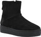 CASCAMILLA Boot W. Inside Zip Warm Lining Oil Suede