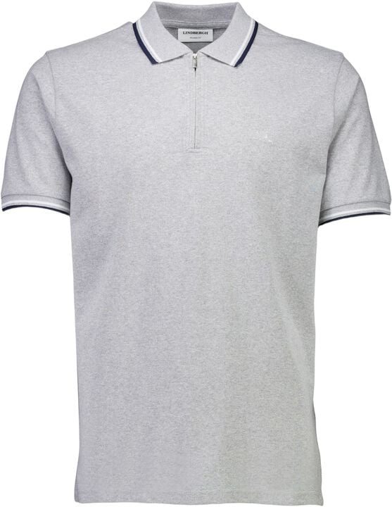 Polo shirt with zip recycled