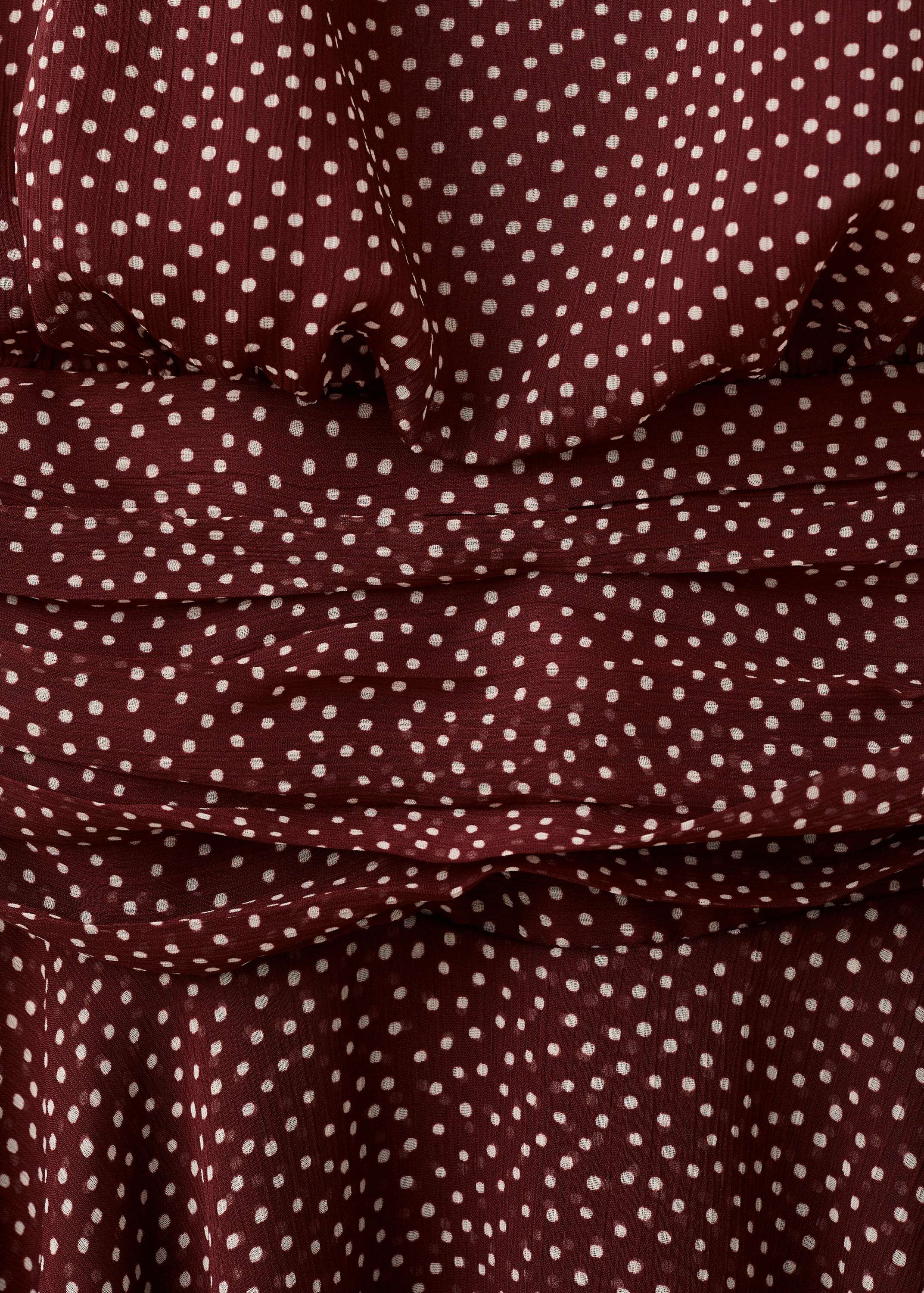 Halter polka dot dress