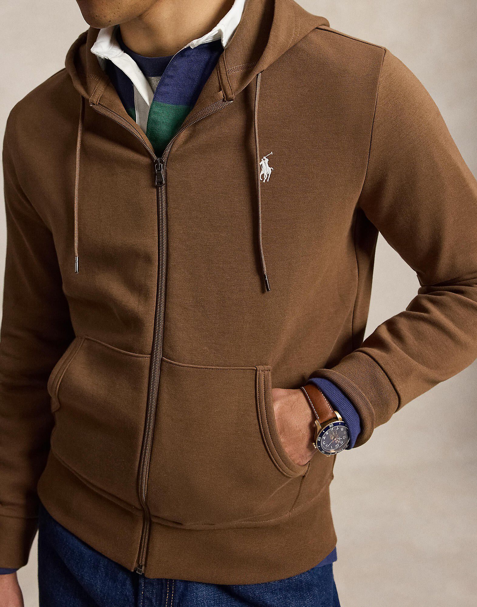 Double-Knit Full-Zip Hoodie