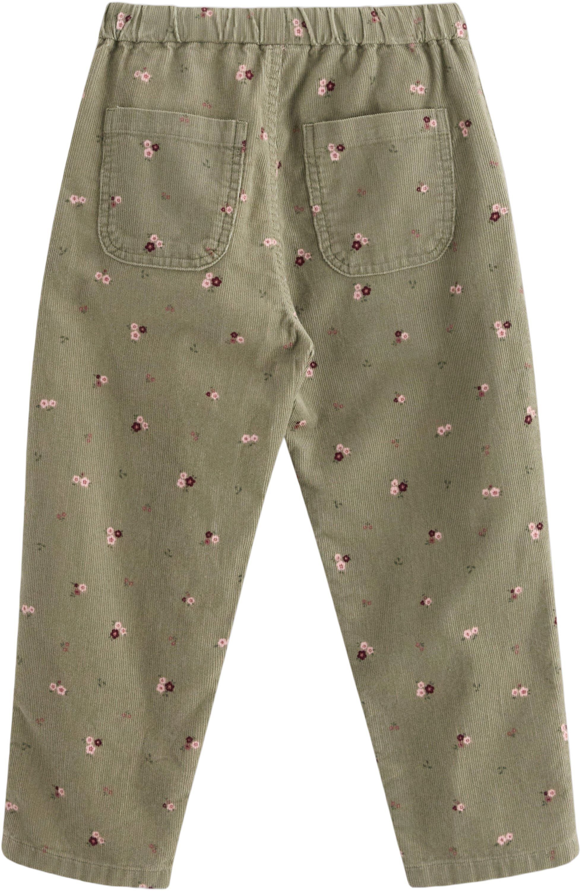 Bl&oslash;de bukser i fl&oslash;jl med et held�