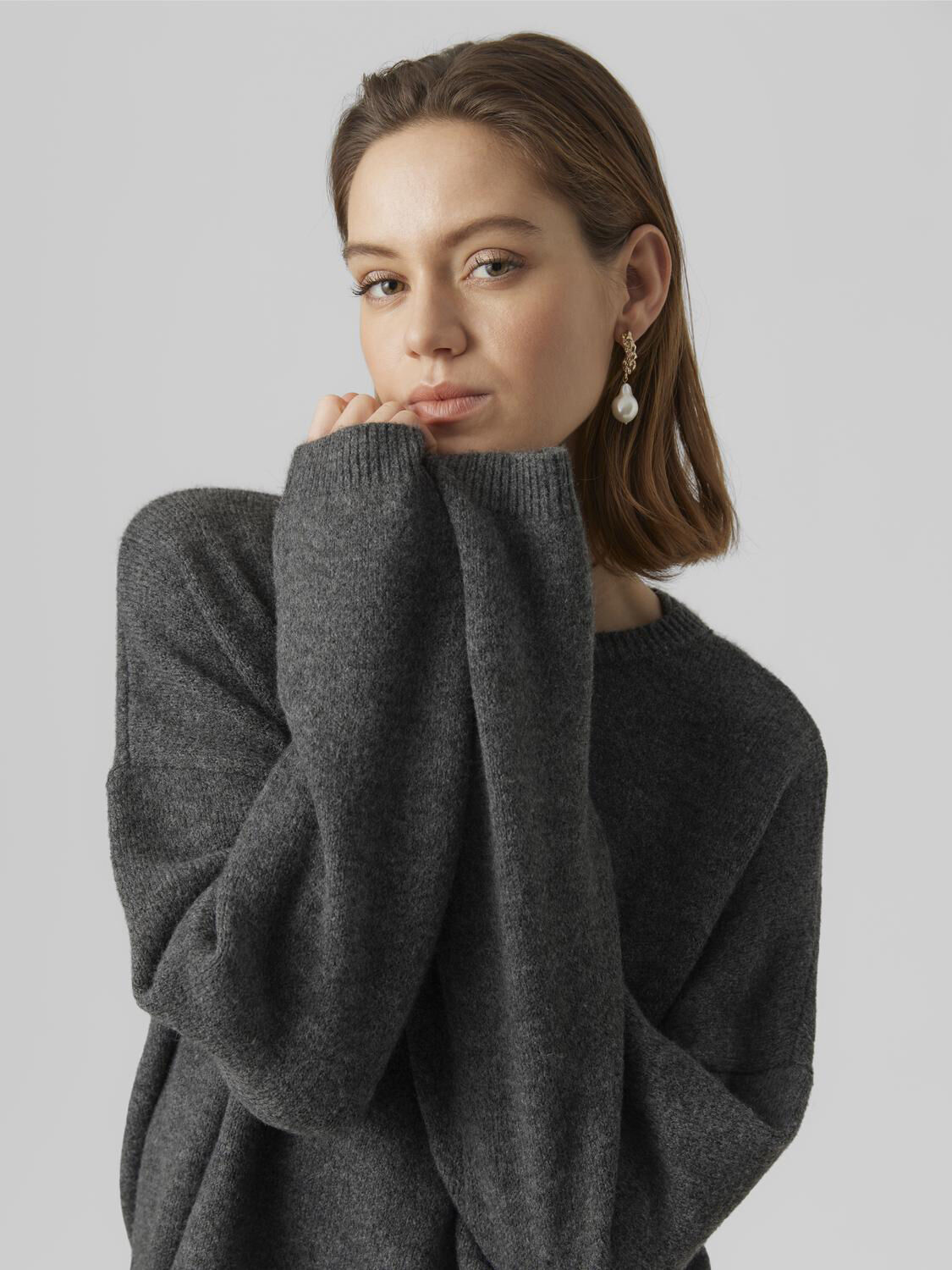 VMGEMMA LS O-NECK KNIT VMA NOOS