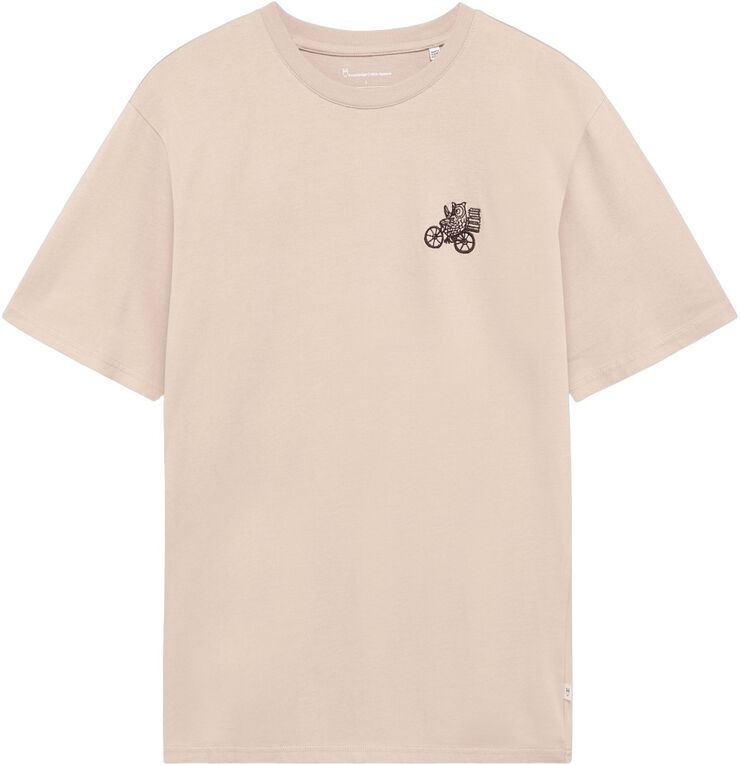 Chest embroidery t-shirt