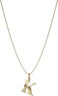 Reflection Letters, gold-plated sterling silver-K
